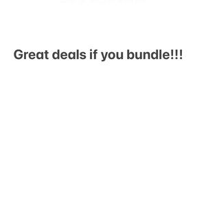 Great deals if you bundle.